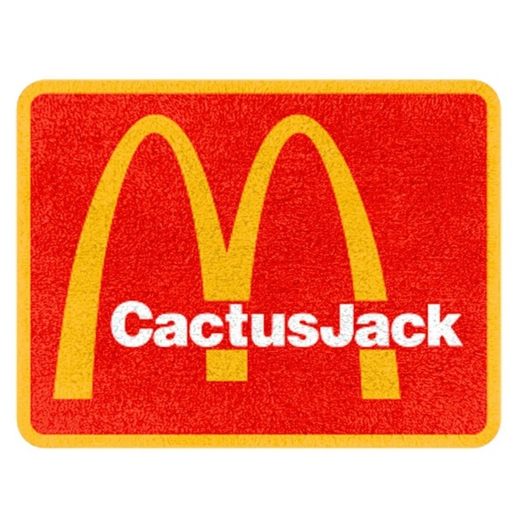 Cactus Jack X McDonalds Limited Edition Collaboration CJ Arches Rug - Picture 1 of 2